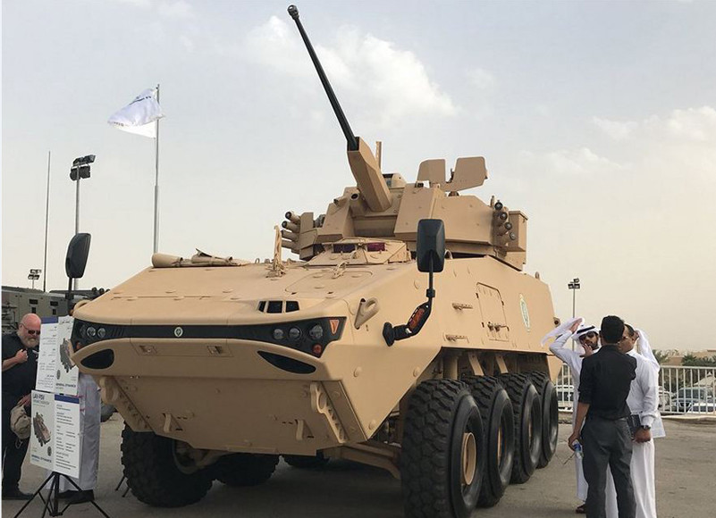 lav-fsv 8x8轮式装甲车采用模块化设计lav-700装甲运兵车通用鼎力