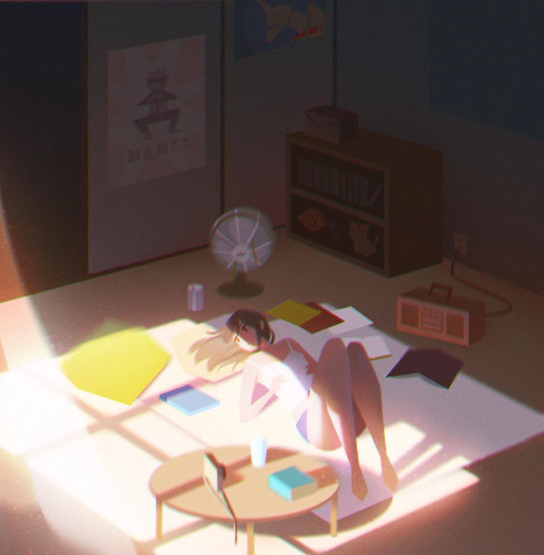 洛杉矶插画师jennyyu