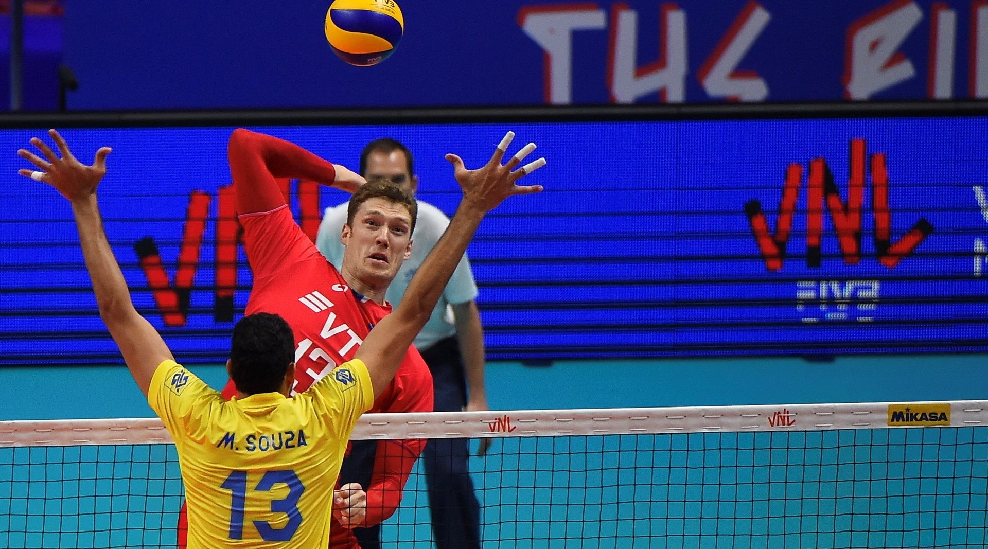 2018世界男排联赛 【总决赛半决赛第二场:俄罗