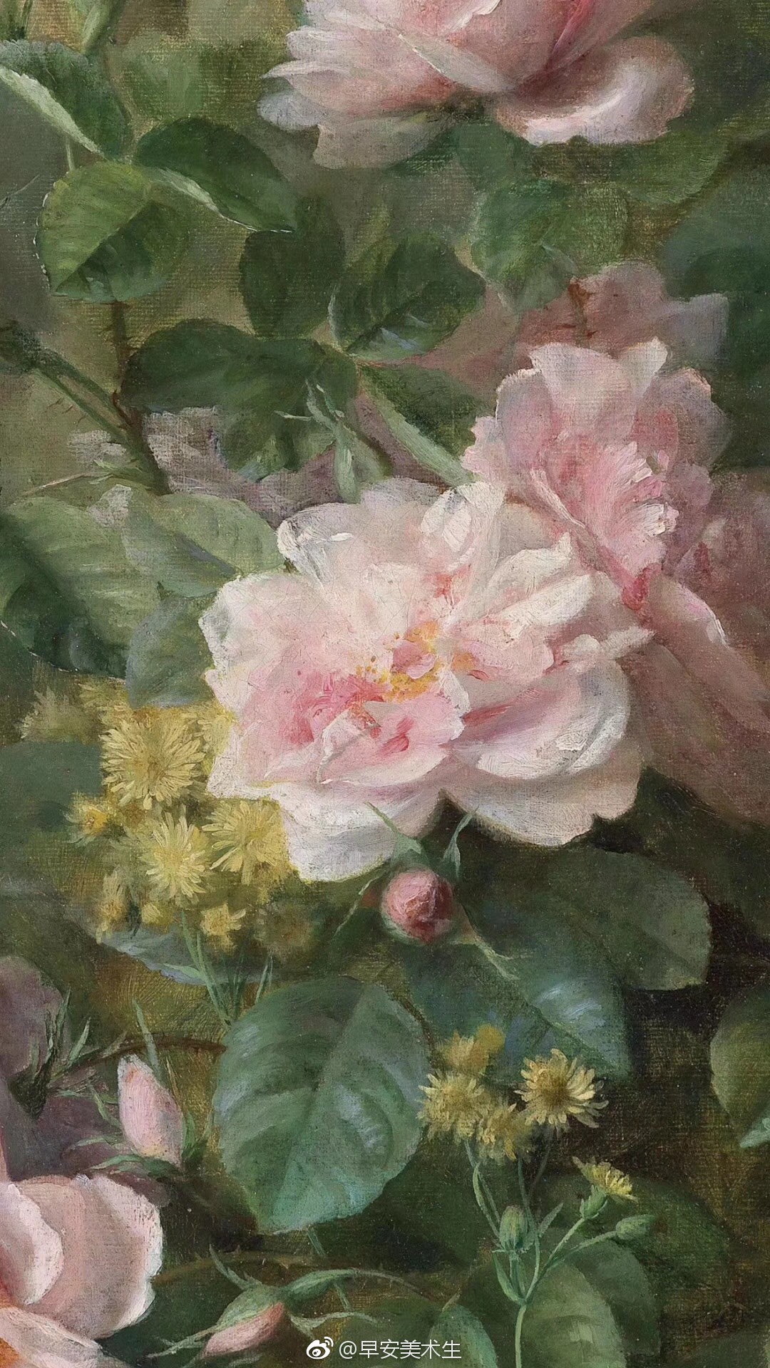 想要画一朵花送给你