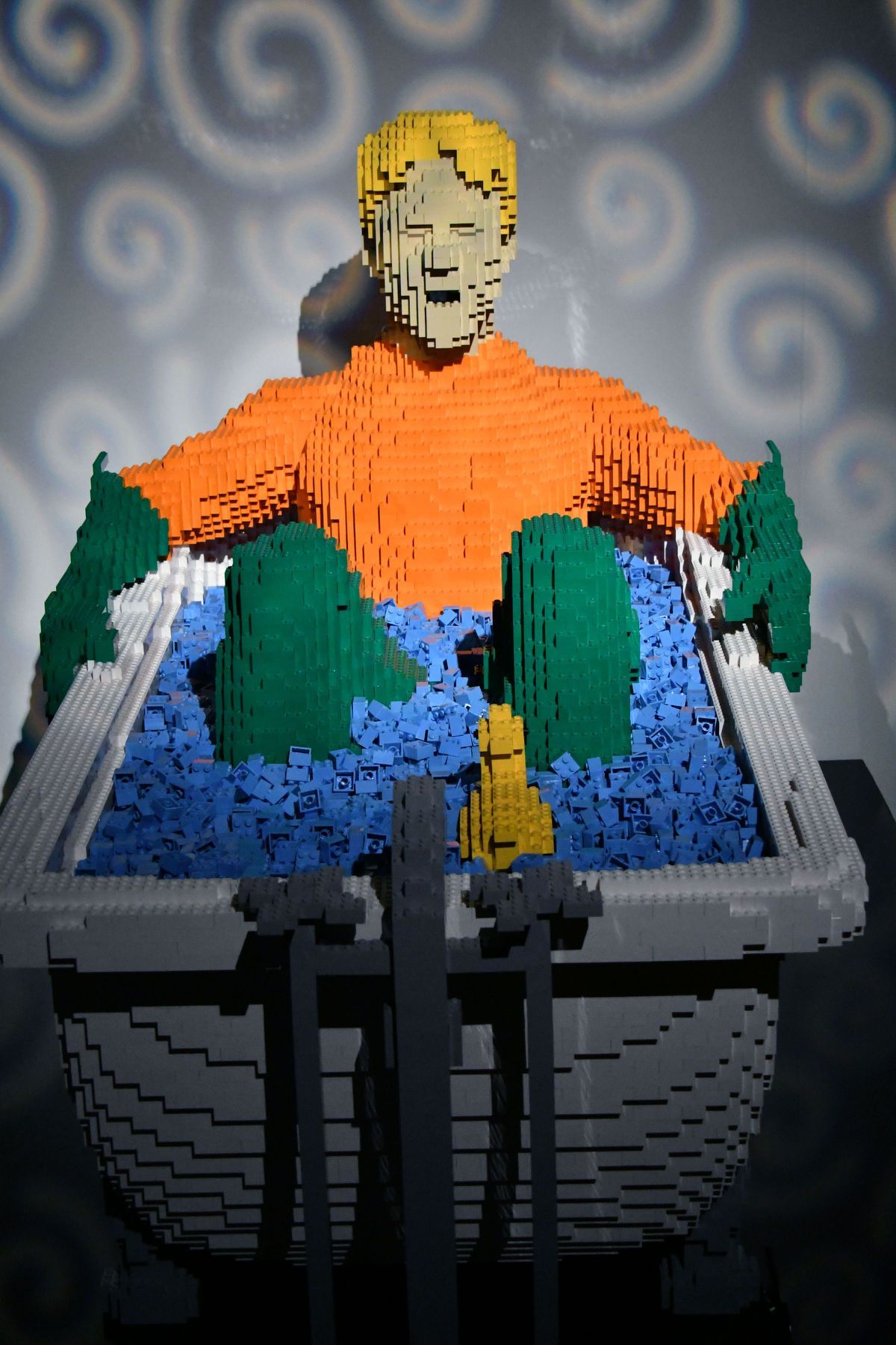 美国的乐高艺术家nathan sawaya用乐高搭建的dc超级英雄们|dc超级英雄