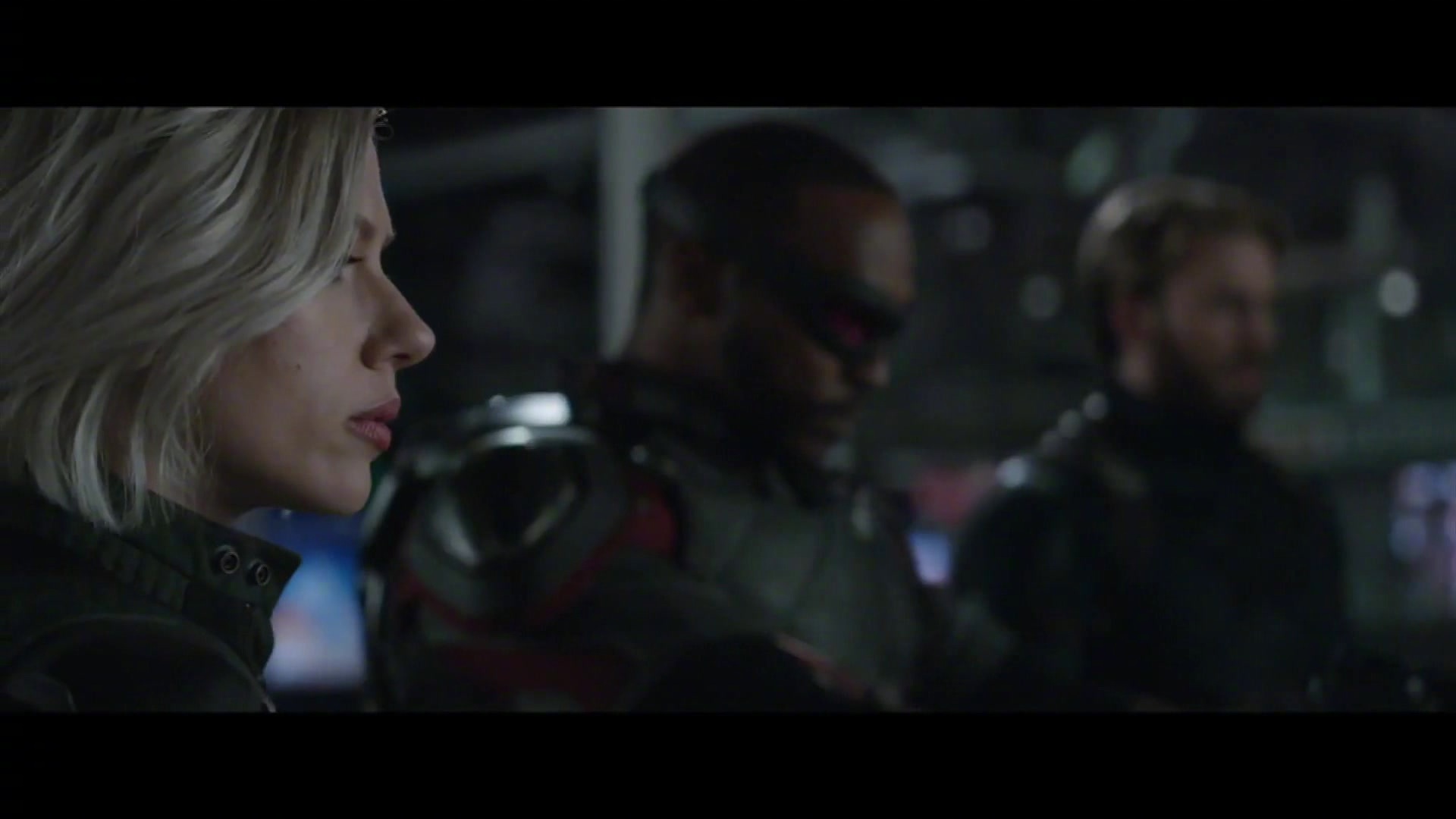 复仇者联盟3加长版新片段,黑寡妇&美队&猎鹰