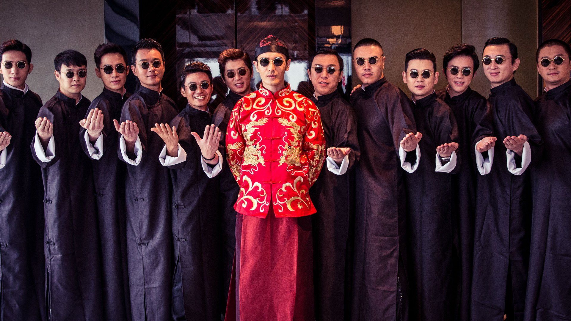 谁不想要袁弘那样的最帅伴郎团可郭富城这样的伴郎团也很无奈呀