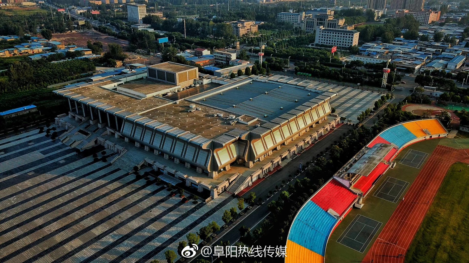 摄影师航拍下的阜阳美的很呢