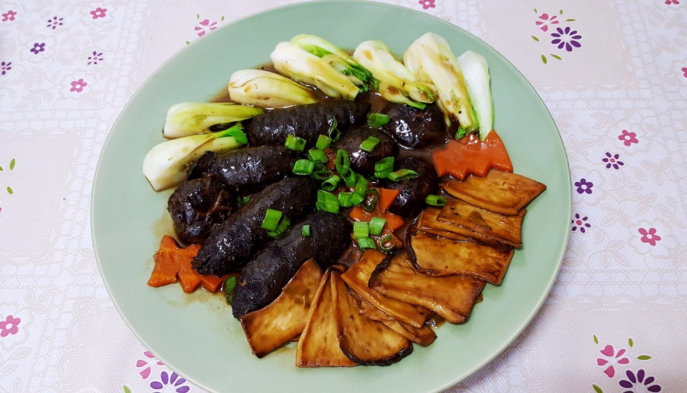 海参红烧王子菇