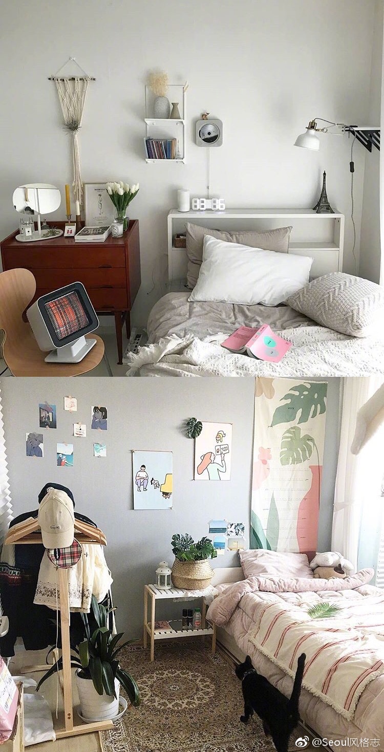 不一样的床头布置参考,你喜欢干净简洁的还是喜欢乱中有序的呢?