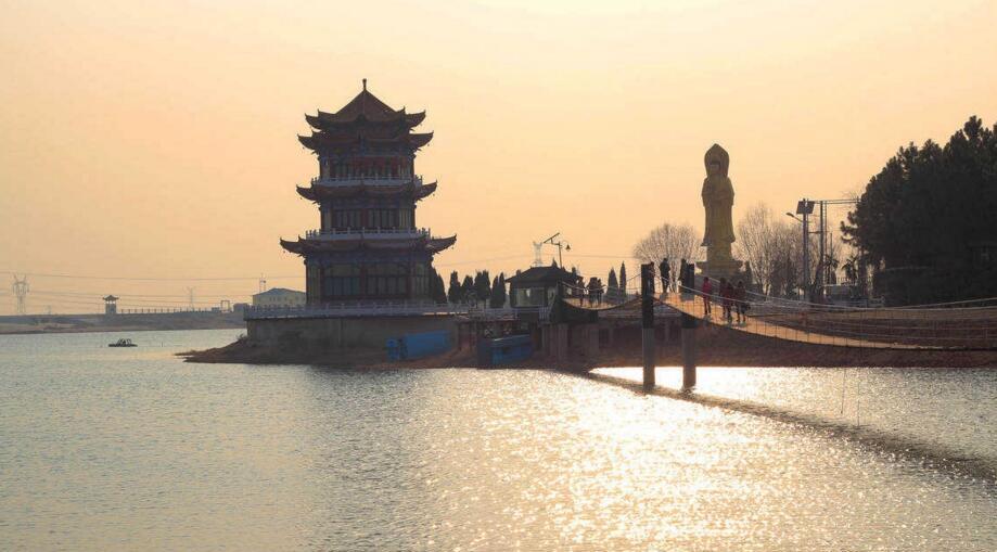 孝感天紫湖是一个山清水秀的度假胜地