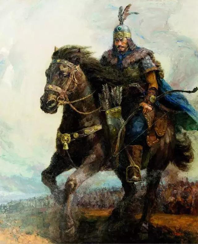 冒顿(mò dú)(前234年-前174年),挛鞮氏_图冒顿单于生活在中原地区