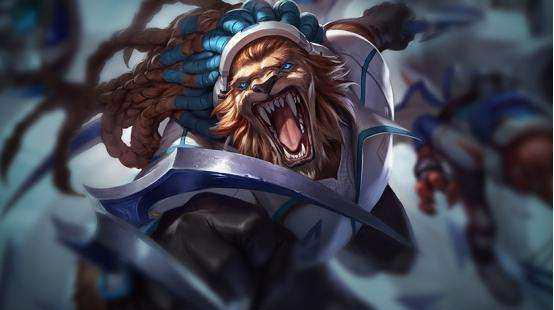 lol国服第一狮子狗辛巴最新的玩法!