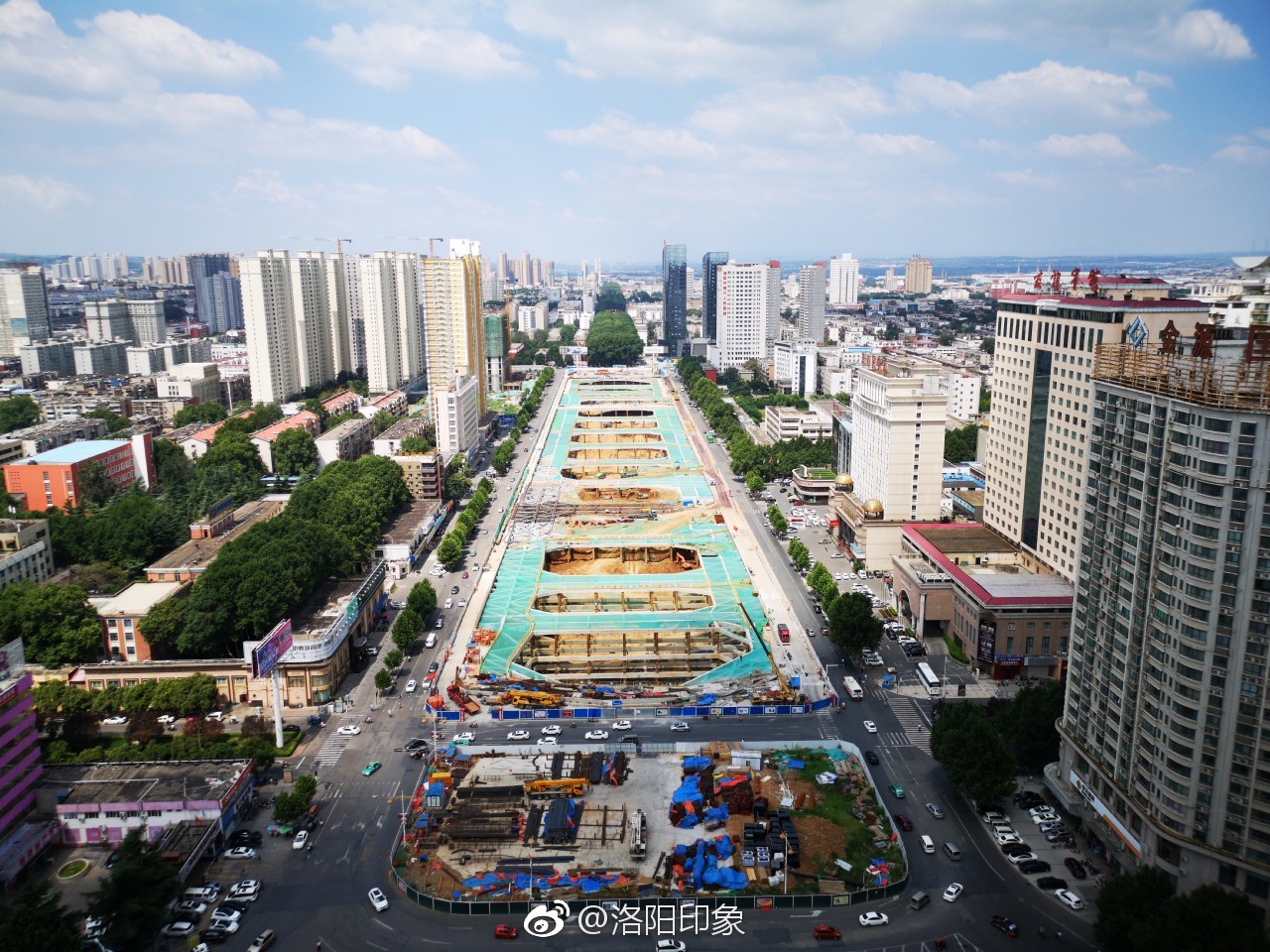 洛阳地铁一号线牡丹广场站