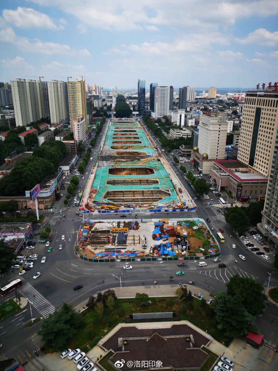 洛阳地铁一号线牡丹广场站