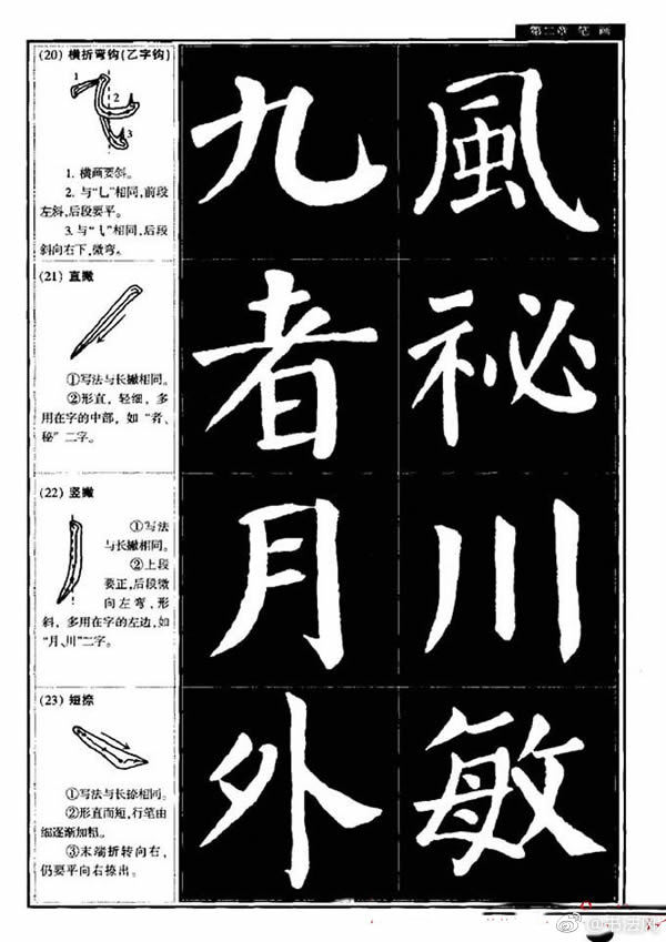 书法字帖《颜真卿楷书教程》欣赏2