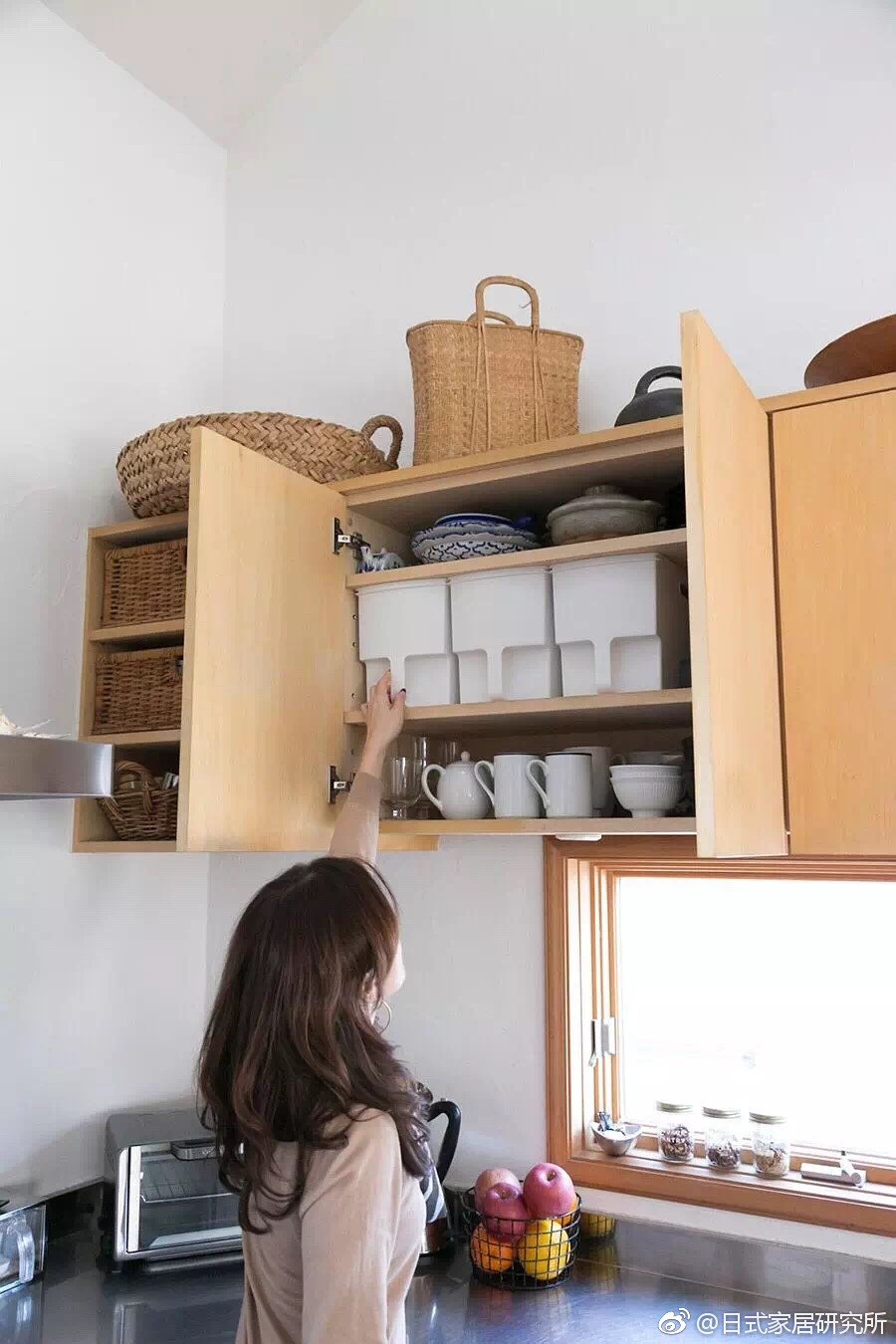 日本生活收纳导师lifestyle创始人铃木尚子也在用的吊柜收纳筐已经