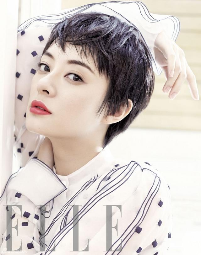 孙俪徐璐和陈鲁豫的短发才是最修饰方脸的发型直接变妙瓜子脸