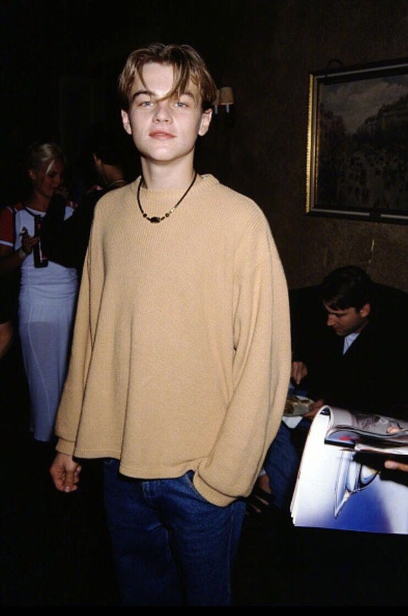 小李子莱昂纳多少见的青葱旧照是惊艳过岁月的少年本人没错了