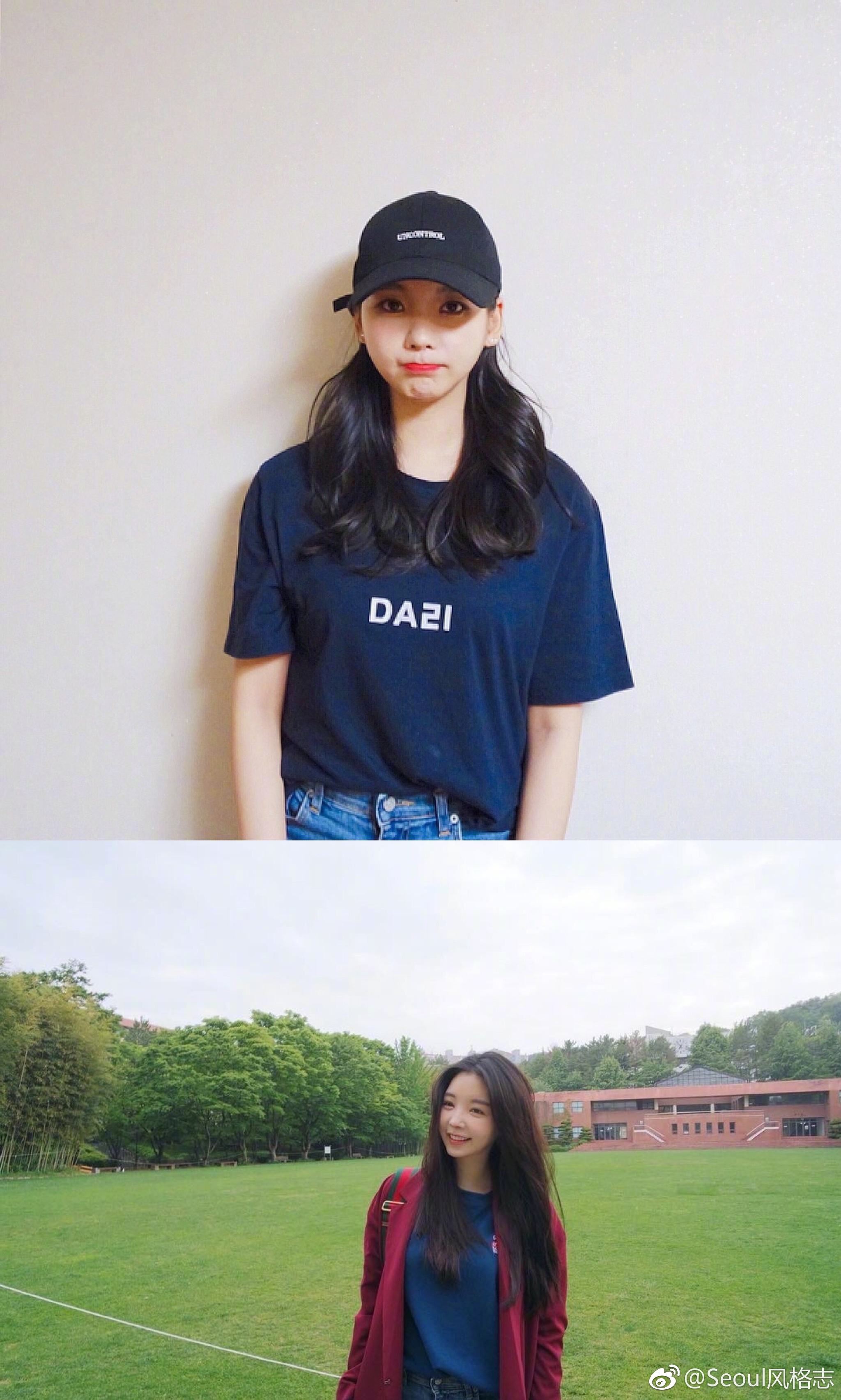 甜美系女孩子可以参考的raina小姐姐的日常穿搭.