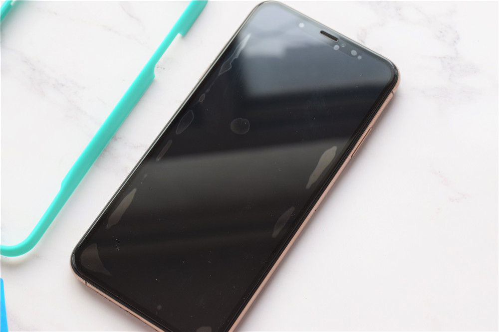 要不要贴钢化膜锐舞iphonexsmax全覆盖金刚钻石膜体验