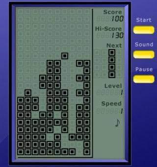 而俄罗斯方块到了今天也有了不一样的变化,当初的黑白变为现在彩色