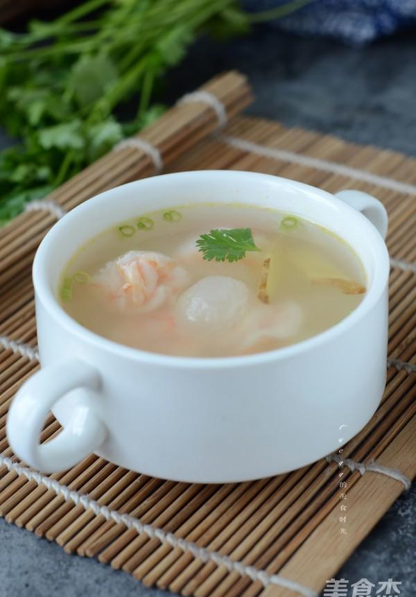 虾仁冬瓜汤的做法