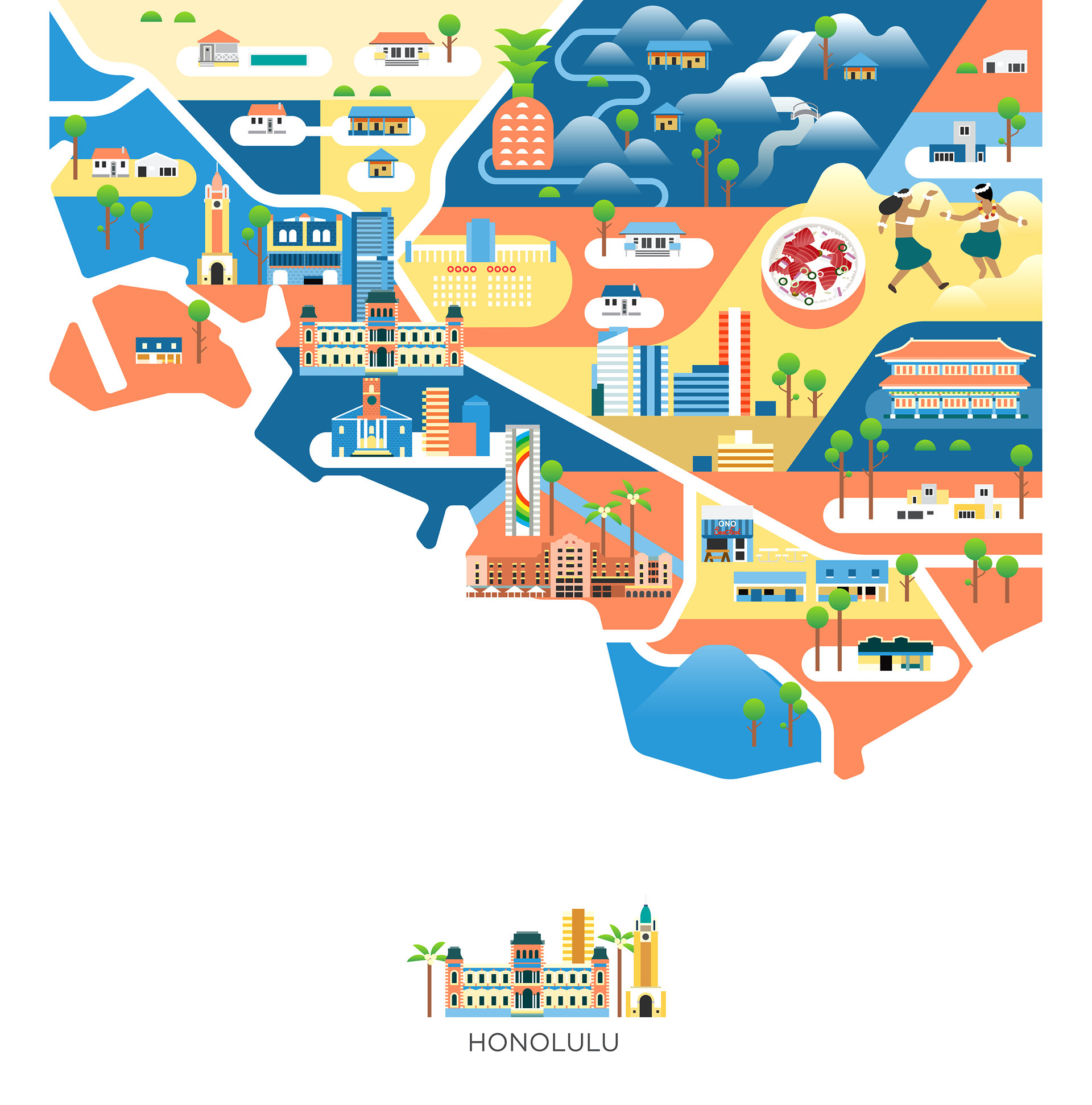 扁平化创意设计