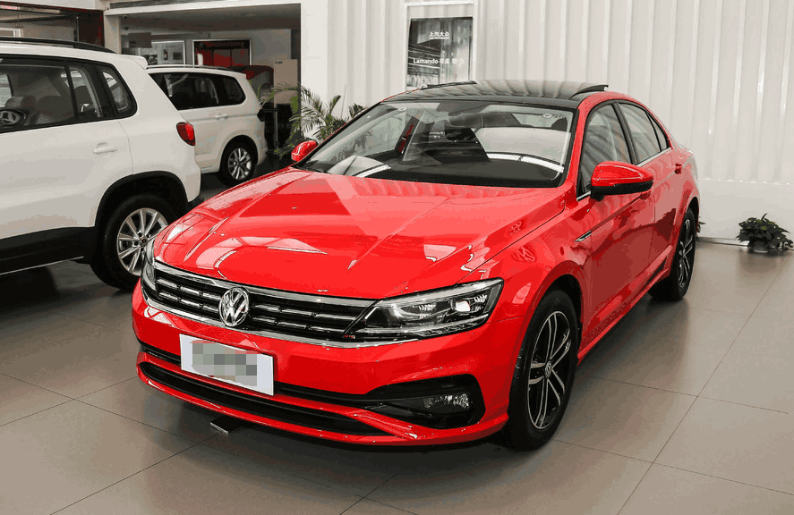 2019款大众凌渡红色实车到店,新增全液晶仪表盘,本田思域压力大了