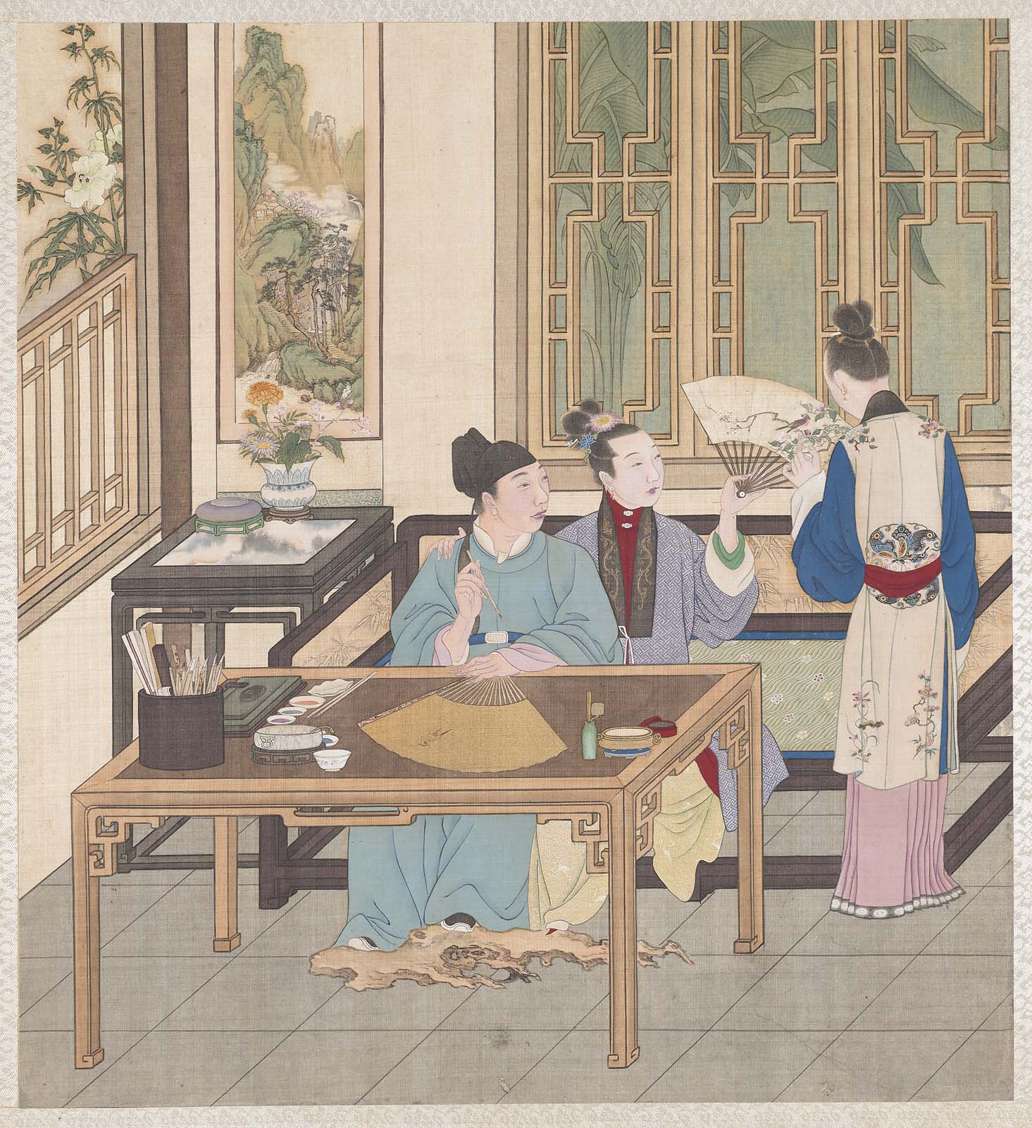 古书画|御览|波士顿美术博物馆|春宫图|上册|艺苑_新浪新闻