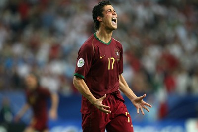 距离俄罗斯世界杯还有17天 送上一组c罗征战06世界杯的图片