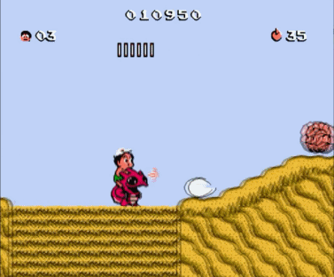 经典红白机游戏《冒险岛3》全坐骑赏析,皮皮龙我们走