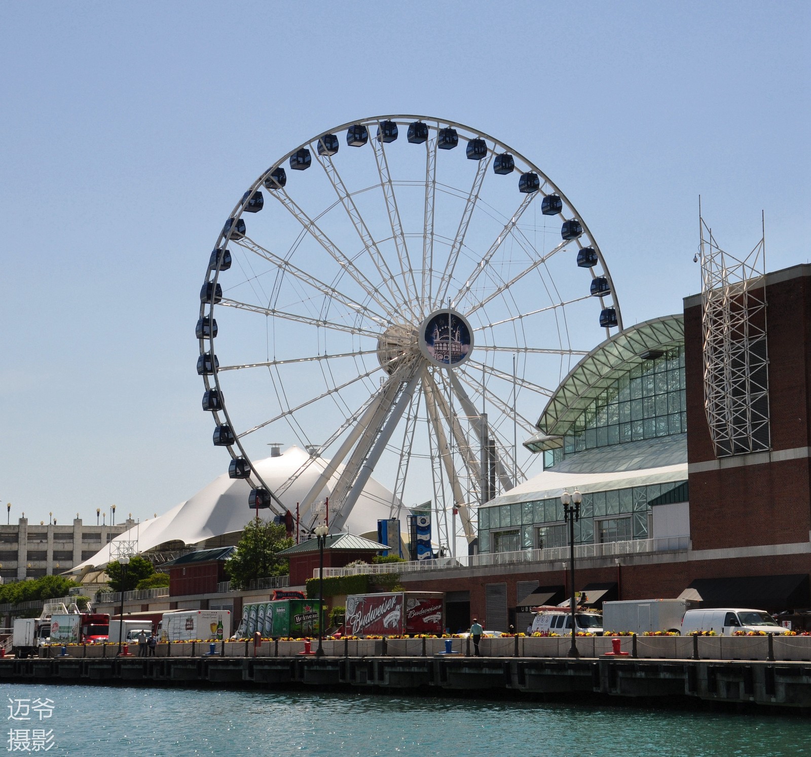 芝加哥海军码头摩天轮【原创摄影】