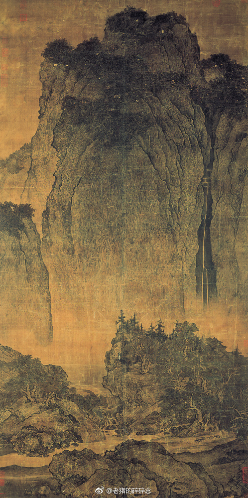台北故宫范宽“溪山行旅图”|范宽|台北故宫|国宝|变灭|驮队_新浪新闻