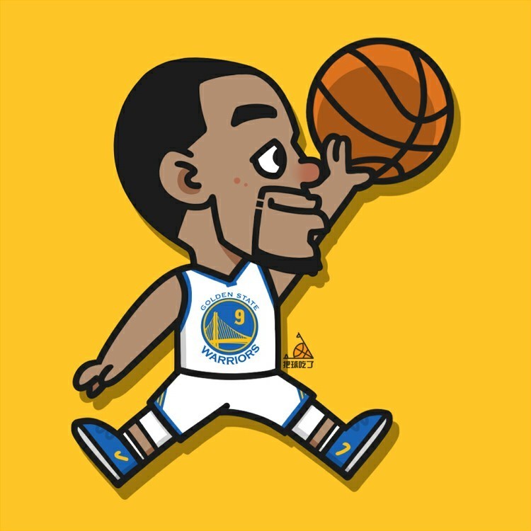 一组萌萌哒勇士全队漫画