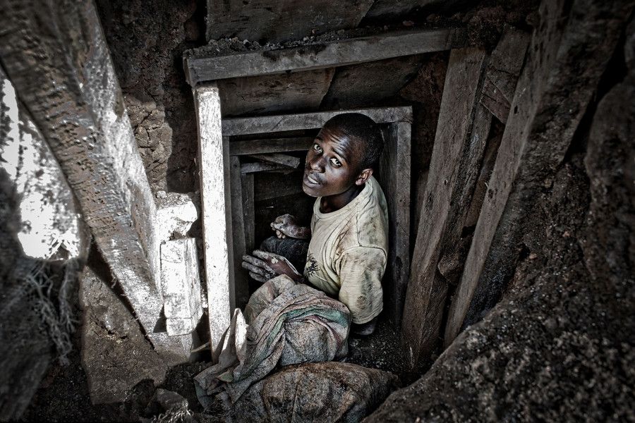 直击刚果矿工的悲惨生活:要么死,要么生不如死