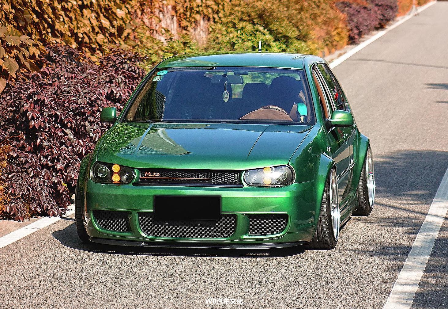 移植三套引擎的高尔夫mk4