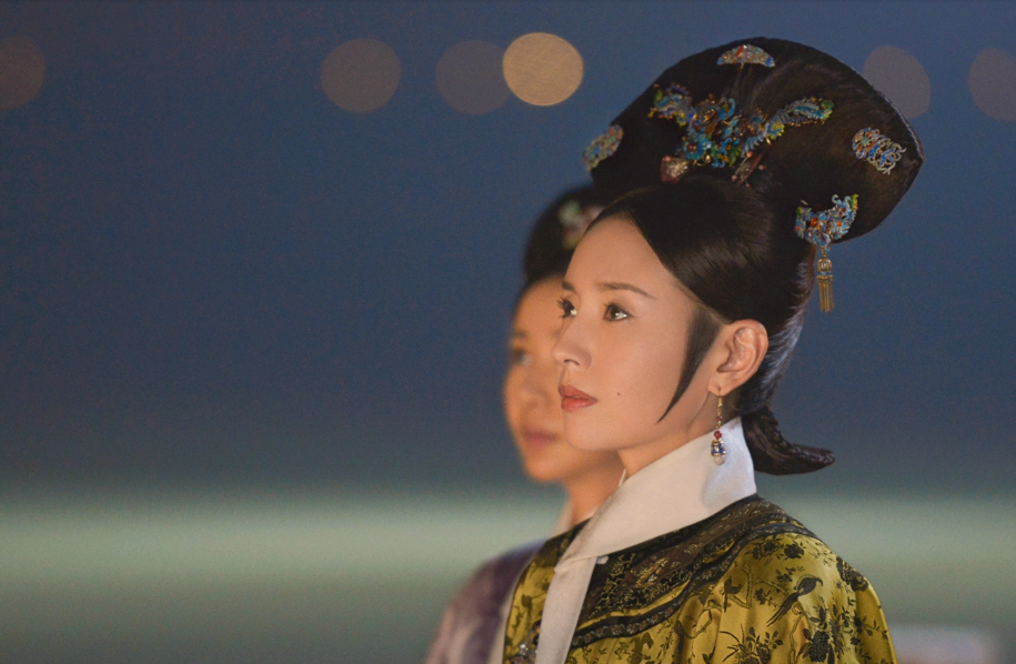 如懿传,四妃比美,如懿灵动,富察温婉,愉妃柔美,嘉妃艳