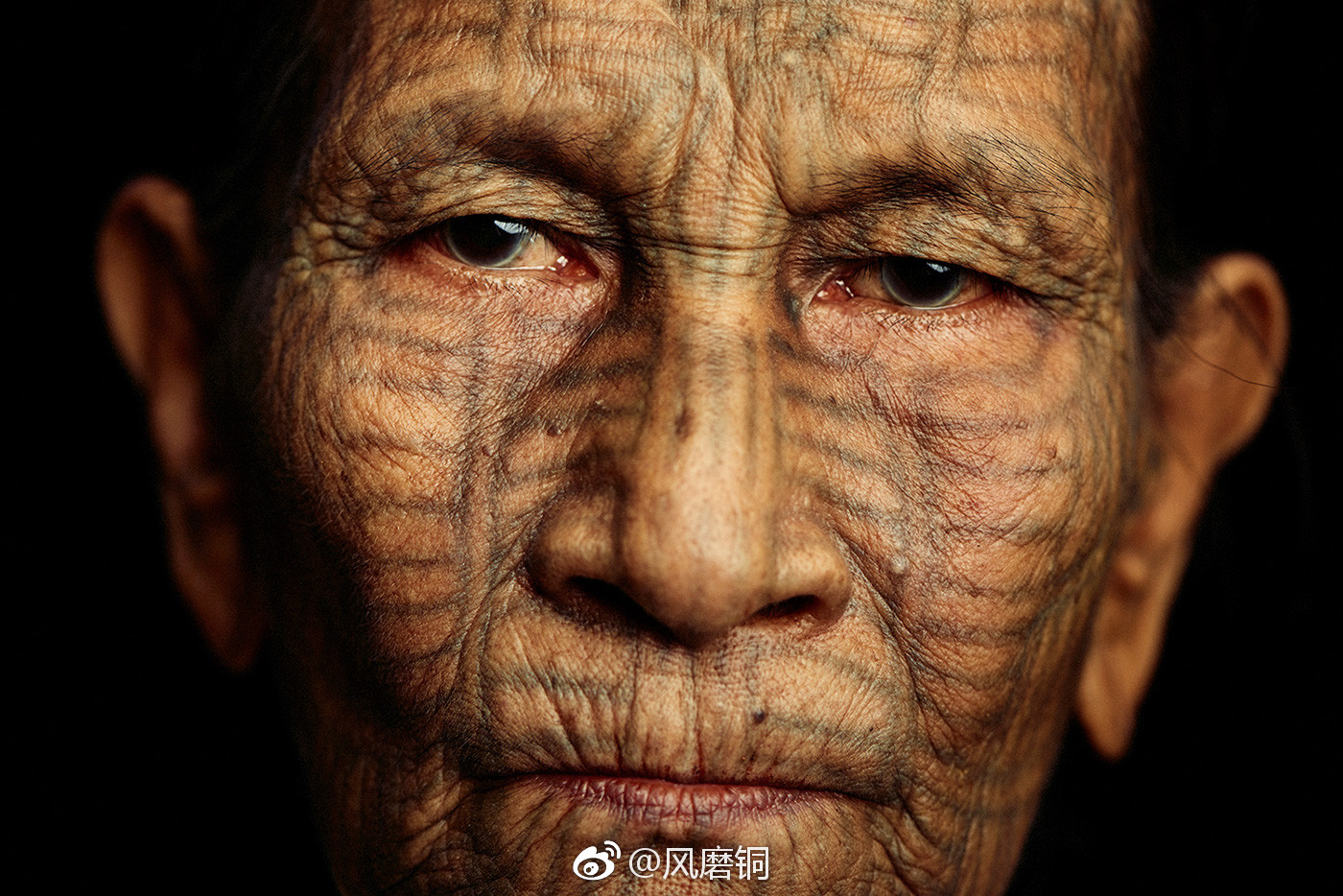 缅甸钦邦最后一批纹面女