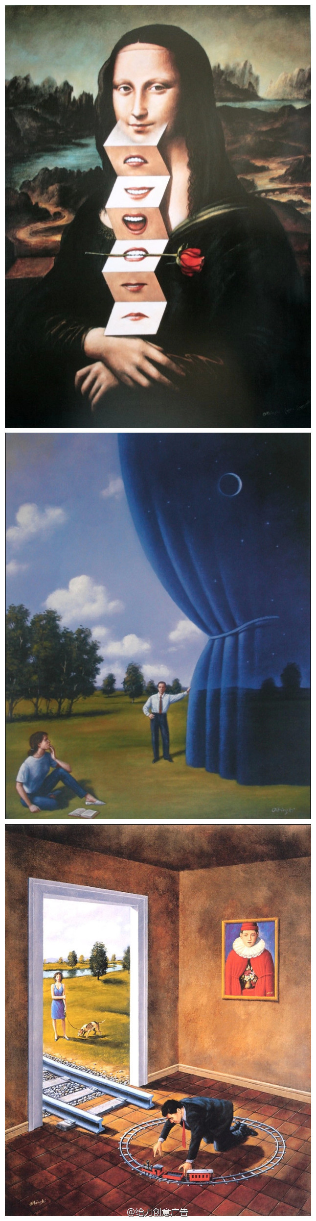 Rafal Olbinski超现实主义绘画艺术|绘画|超现实主义|艺术_新浪新闻