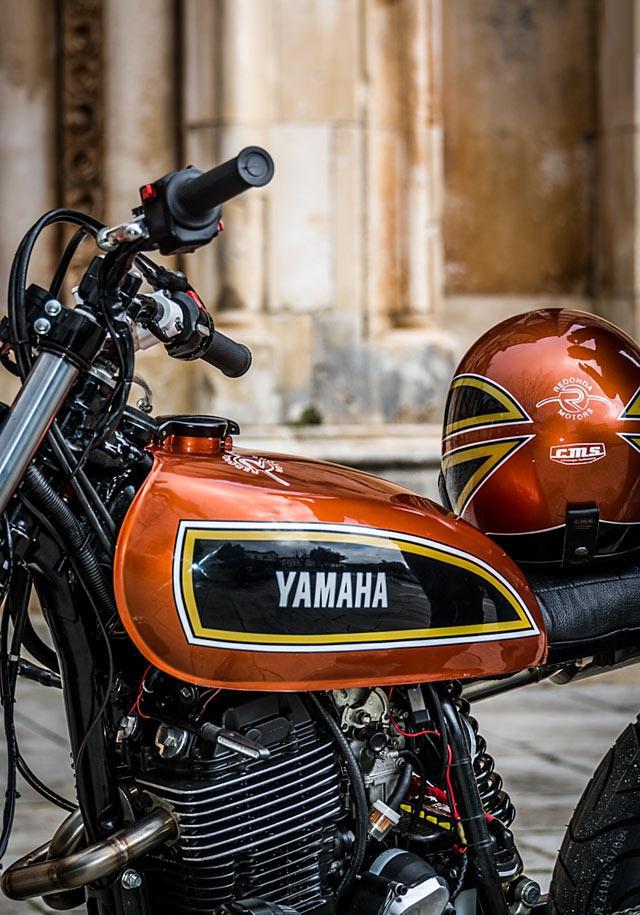 98年雅马哈xt600改装cafetracker