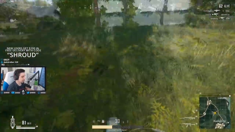 Shroud直播实录 看大佬展示新枪威力