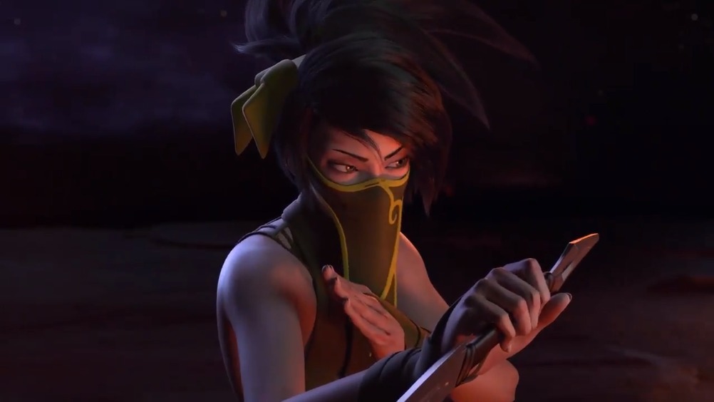 拳头员工自制阿卡丽动画电影片段