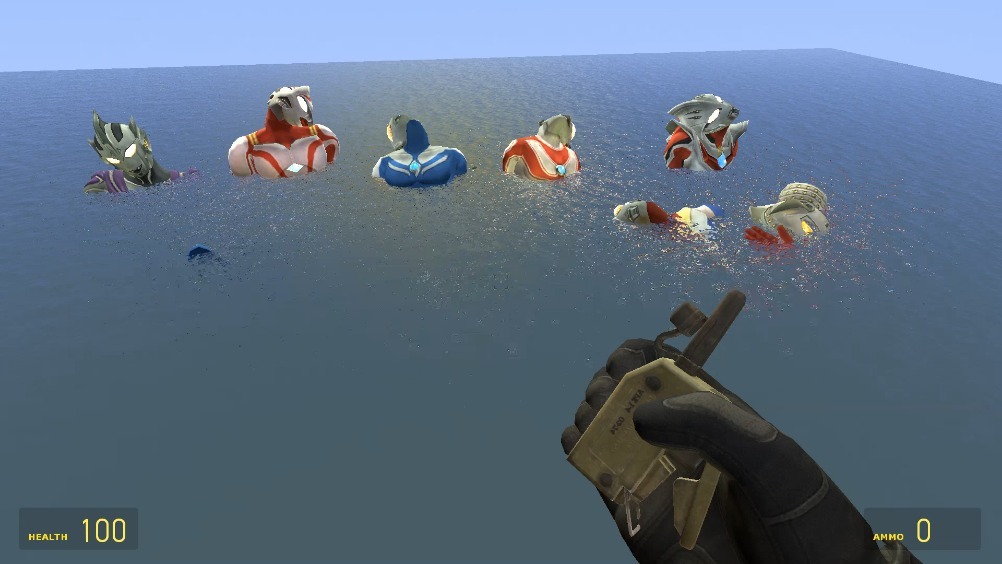 我的世界 奥特曼洗澡放屁,飞起来了