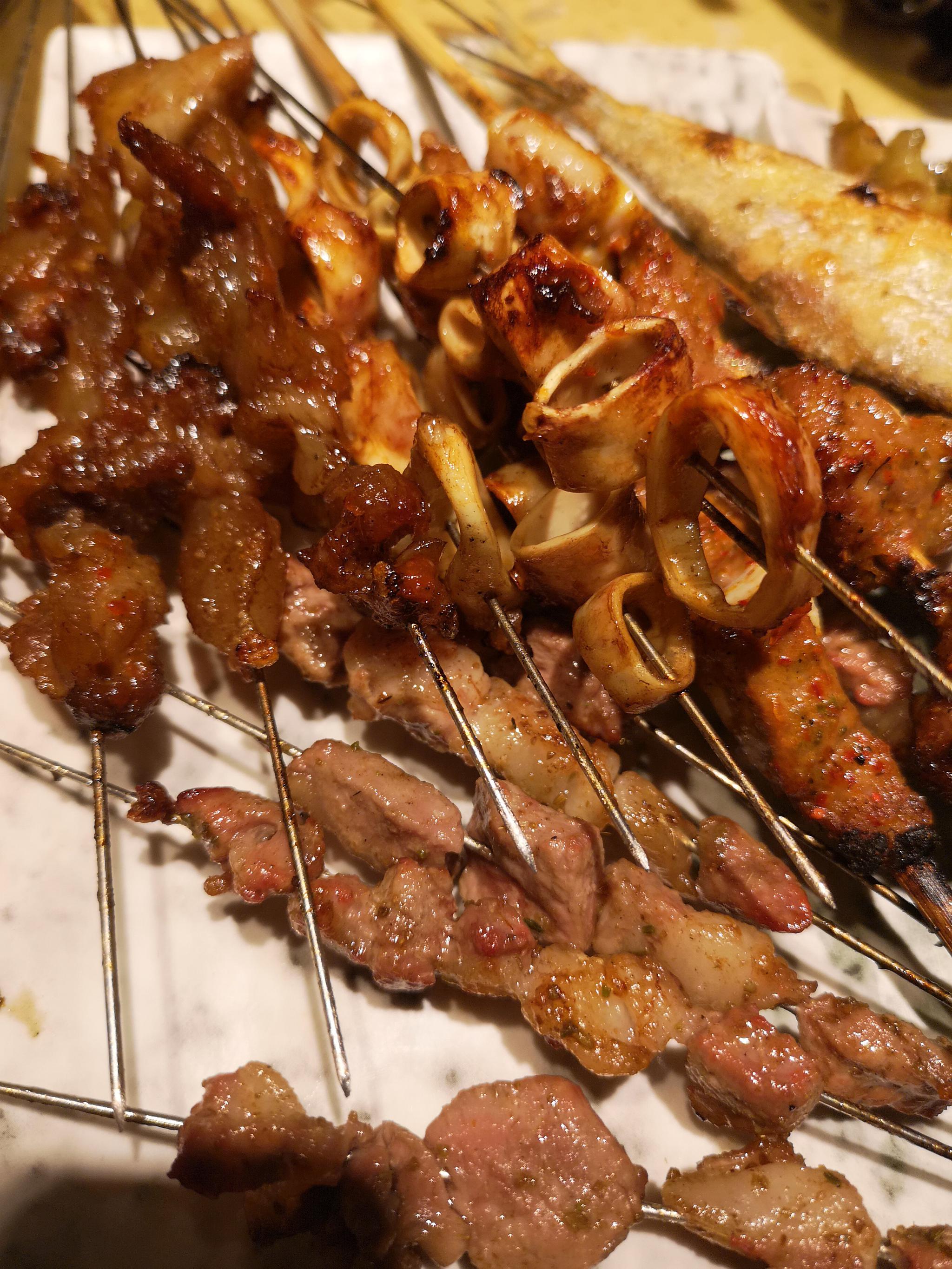 谢谢 请我吃的锦州烧烤