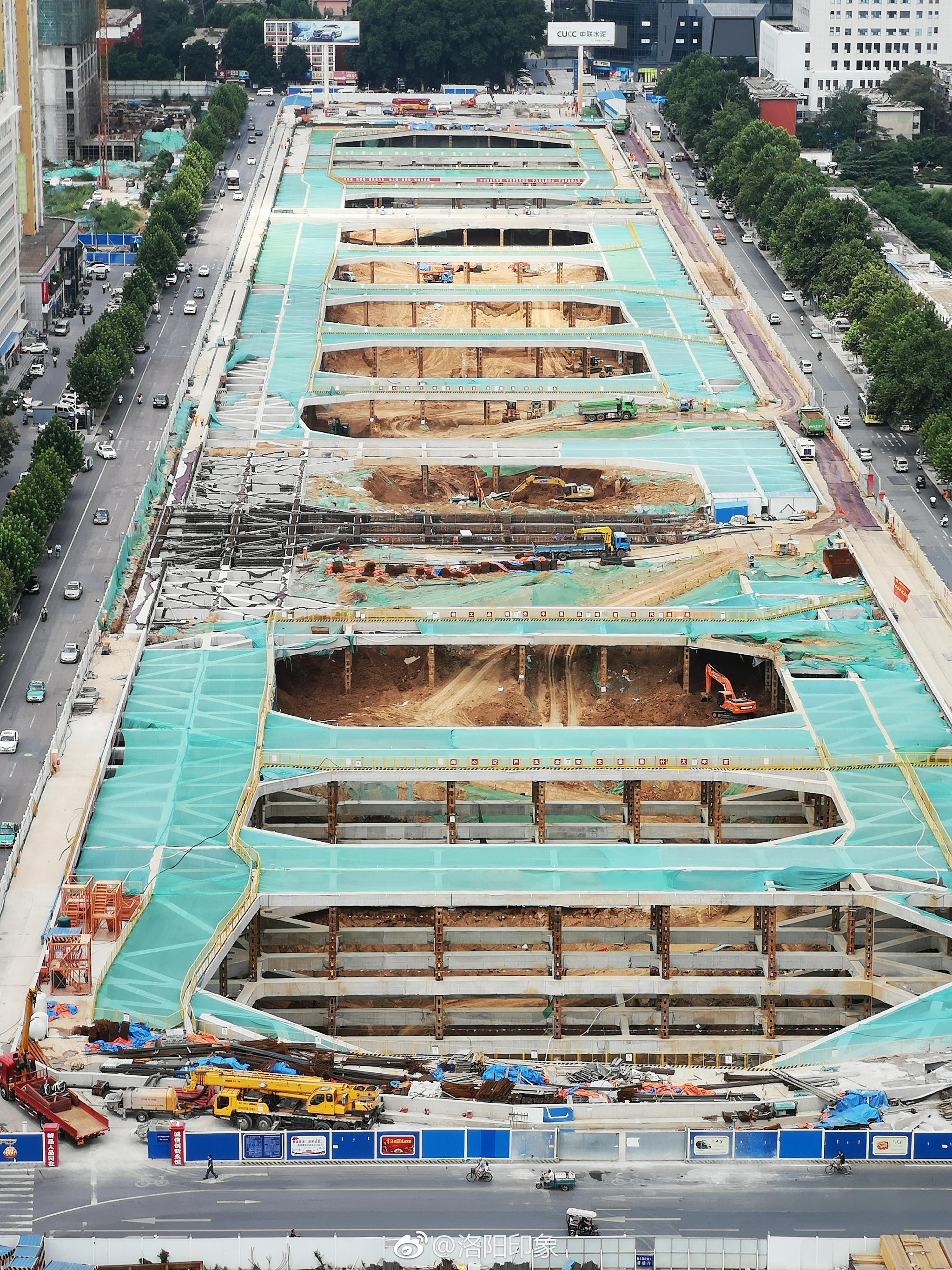 洛阳地铁一号线牡丹广场站