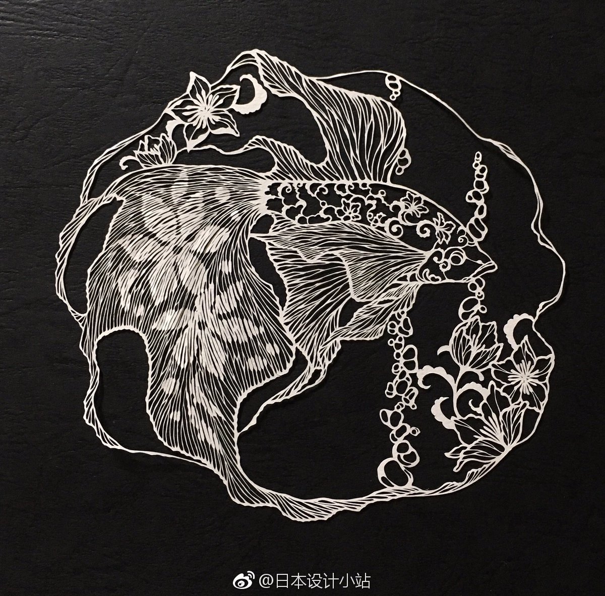 日本剪纸艺术家masayofukuda