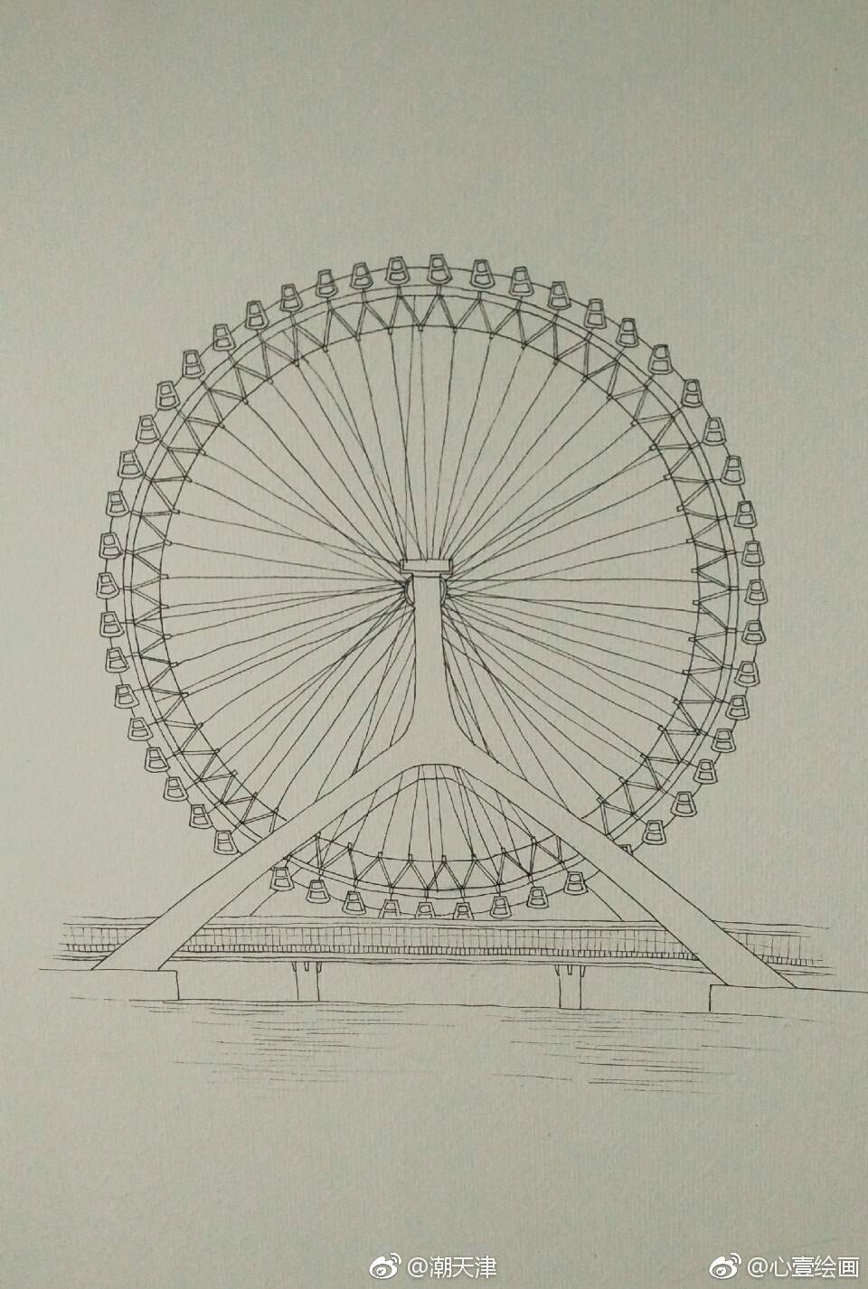 天津建筑|天津之眼|摩天轮|天津_新浪新闻