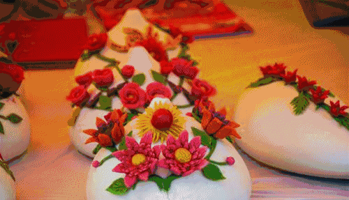 过年过节的翘首以望生长扎根于百姓生活延续了百年的胶东花饽饽质朴的