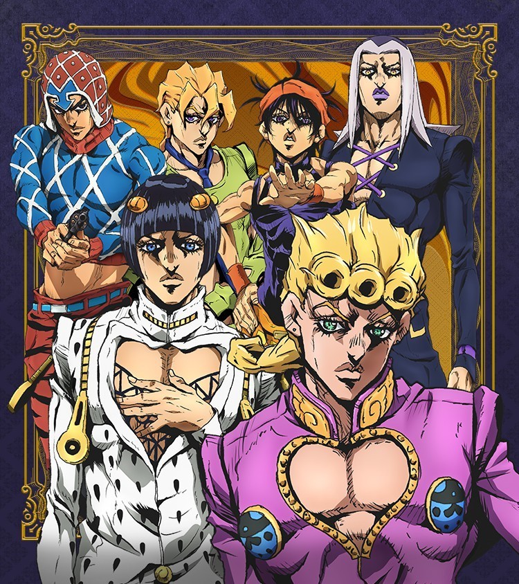 jojo奇妙冒险黄金之风新视觉图和播放时间确定10播出月6日