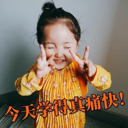 早知道学习这么累我就不下凡了小女孩关于学习的表情包