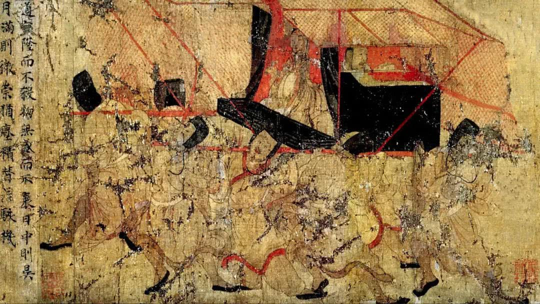 “画祖”顾恺之《女史箴图》高清图欣赏|顾恺之|女史箴图|谢成水_新浪新闻