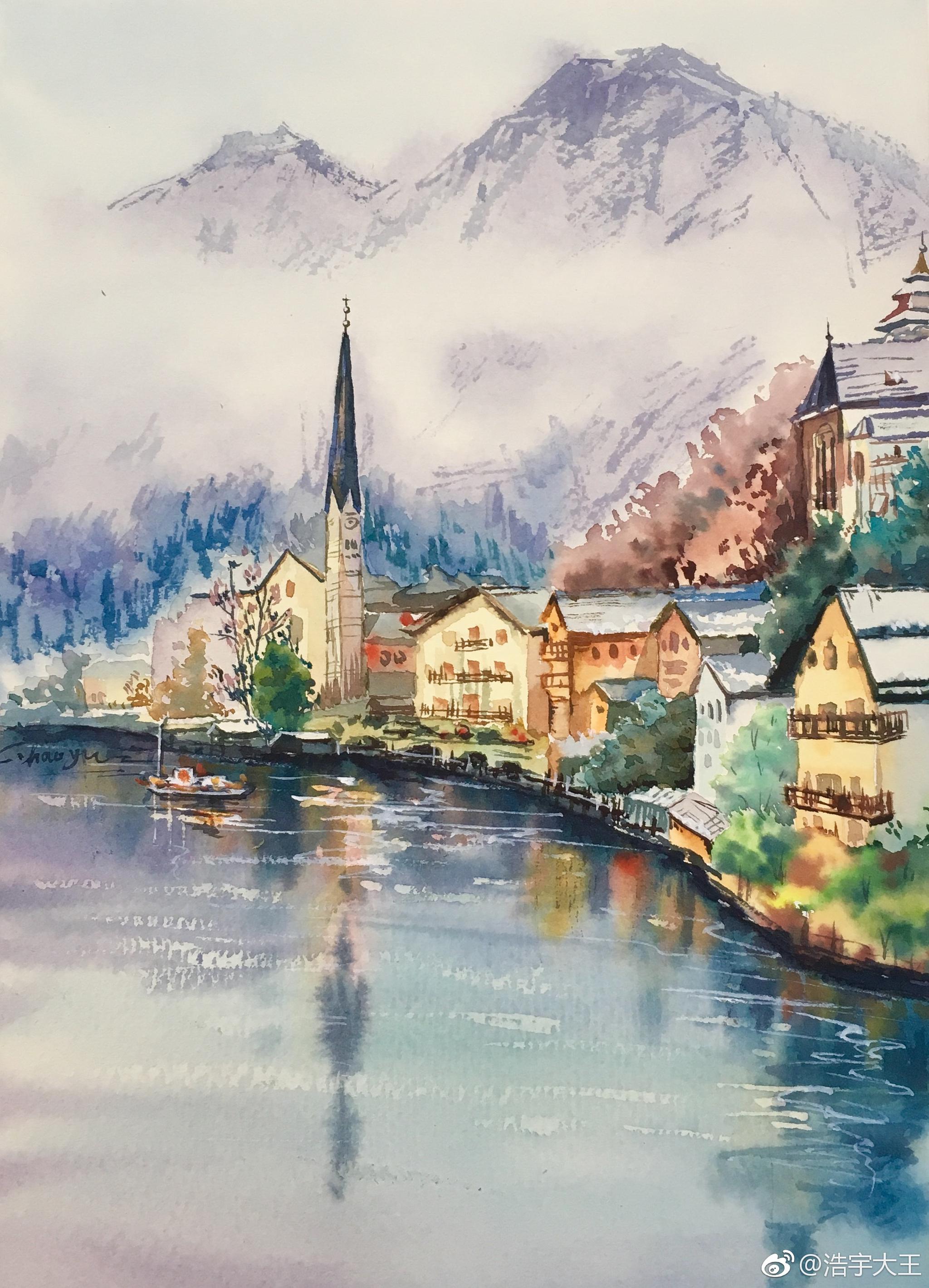 童话小镇静谧的世界投稿