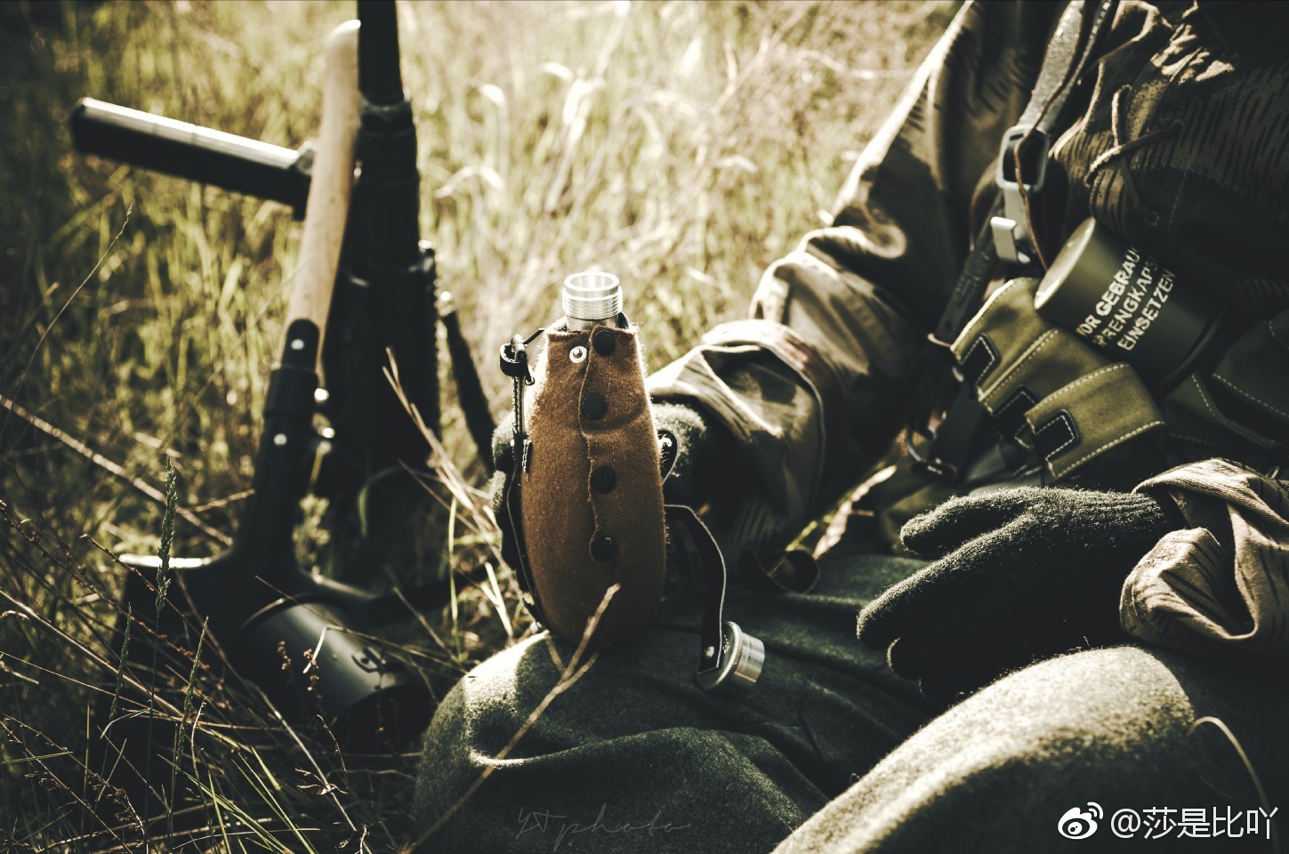 客片分享.军迷cos德国国防军第一山地师第98山地步兵团的战士